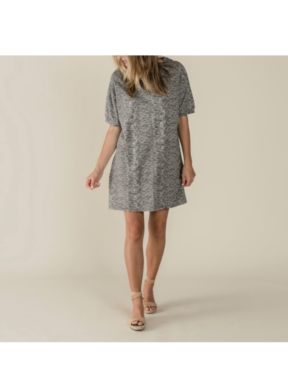 Rylee & Cru Ocean Waves Shirt Dress